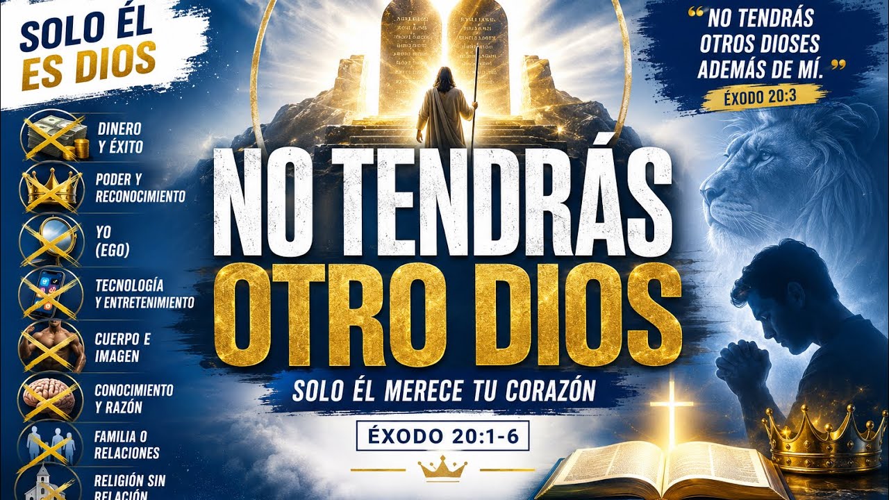 “NO TENDRÁS OTRO DIOS”