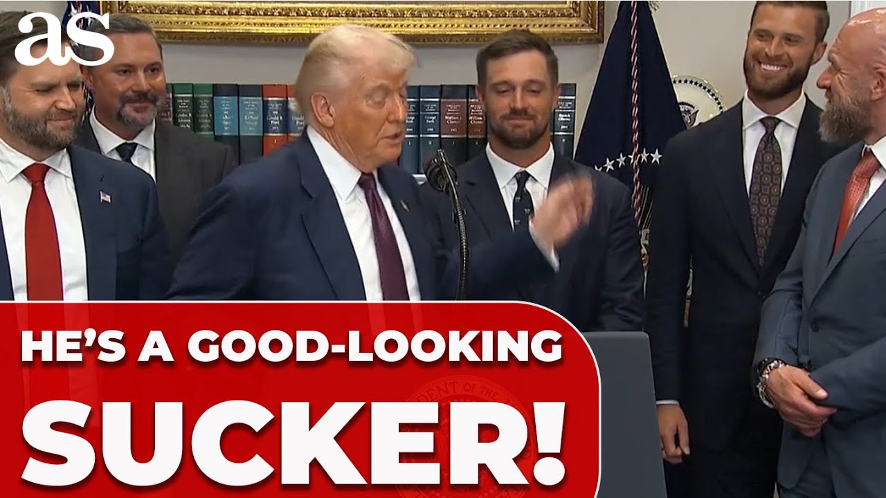 Trump’s HILARIOUS SHOUTOUT to Harrison Butker has EVERYONE LAUGHING