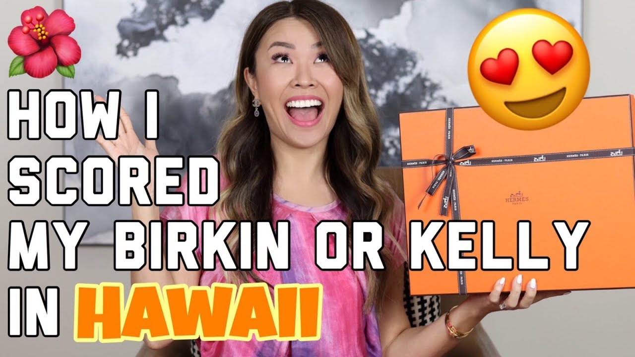 HOW I SCORED A HERMES BIRKIN/KELLY IN HAWAII - UNBOXING + My Story + PRICE comparison!