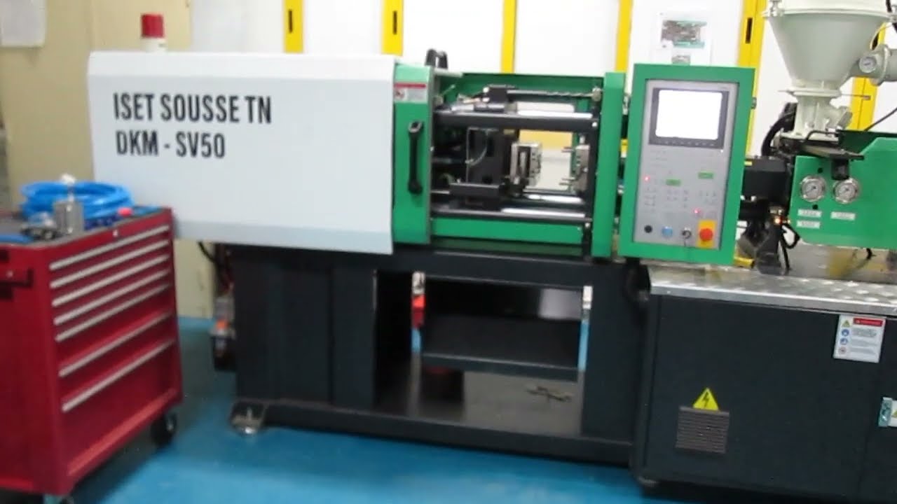 001 Presse d'injection plastique et périphériques DAKUMAR SV 50 ISET Sousse Pratique de l'injection