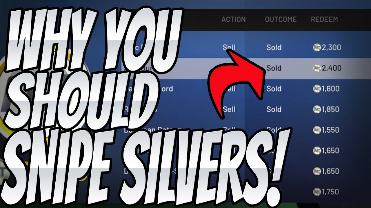 WHY YOU SHOULD BE SNIPING SILVERS TO MAKE MILLIONS OF MT! | NBA 2K21 MYTEAM SNIPE FILTER!