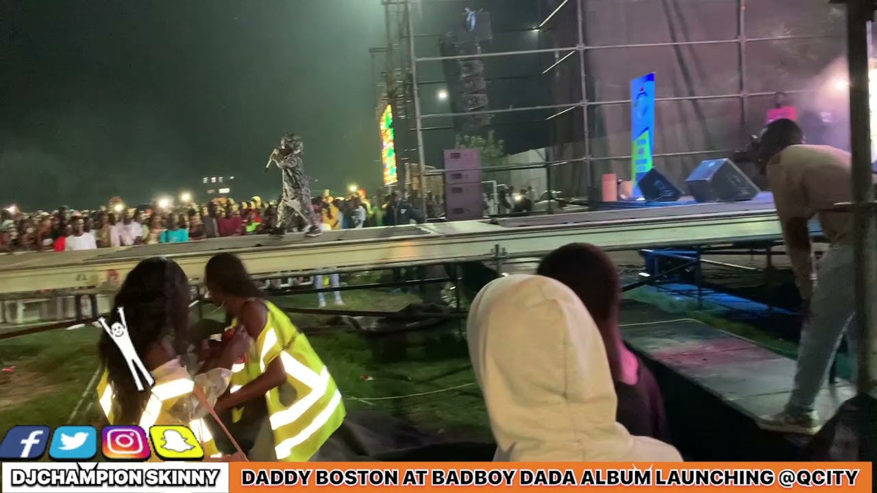 Daddy Boston vs Short Bass at Badboy Dada Album Launching Qcity 2021