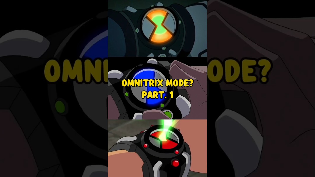 OMNITRIX Colour Modes #omnitrix #bentenomnitrix #alienx #azmuth
