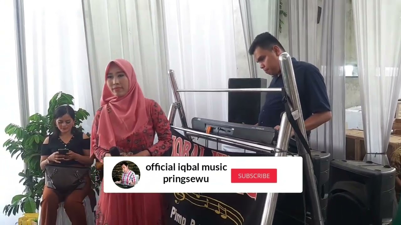 NAFAS CINTA( Inka Christie feat Amy Search ) cover by Iqbal feat Lia,