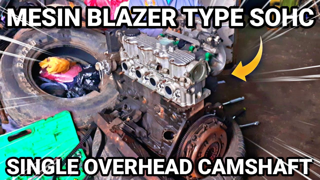 EDUKASI GRATIS‼INI DIA DETAIL MESIN BLAZER SOHC (SINGLE OVERHEAD CAMSHAFT)
