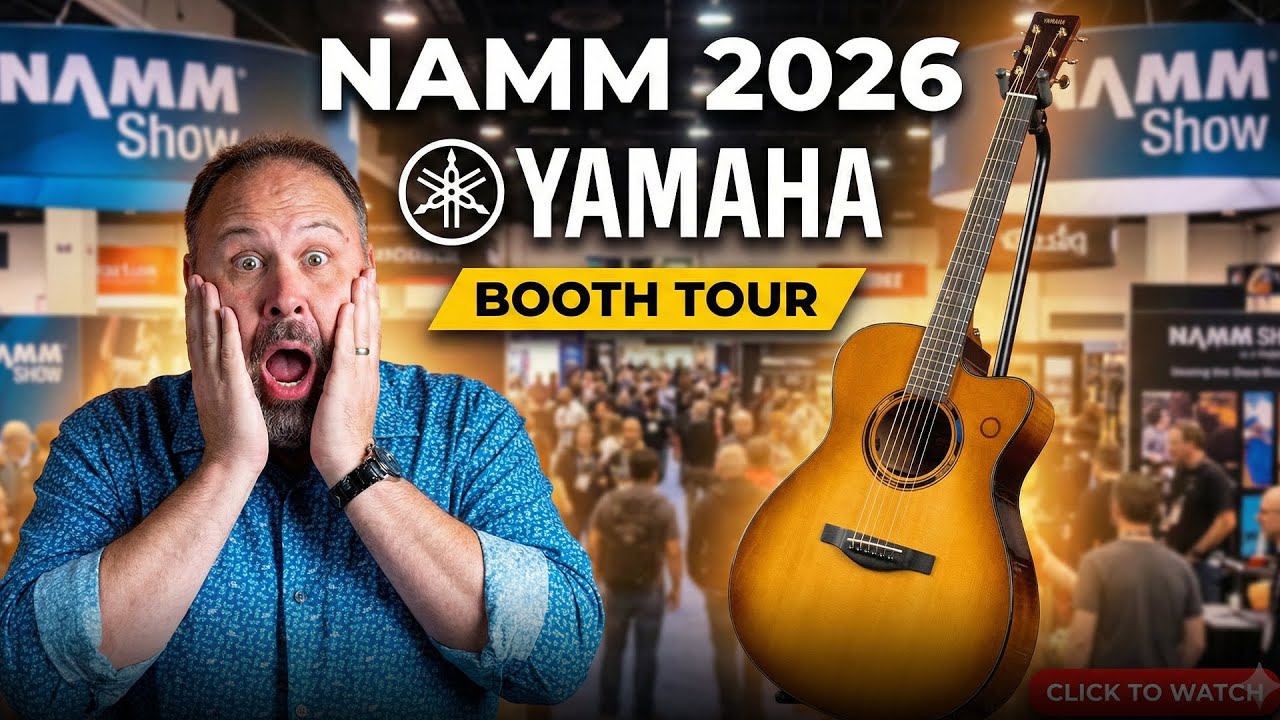 Yamaha Guitars 2026:  TAS-3C, FG9 60th Anniversary Guitar & More! | NAMM Show Live '26
