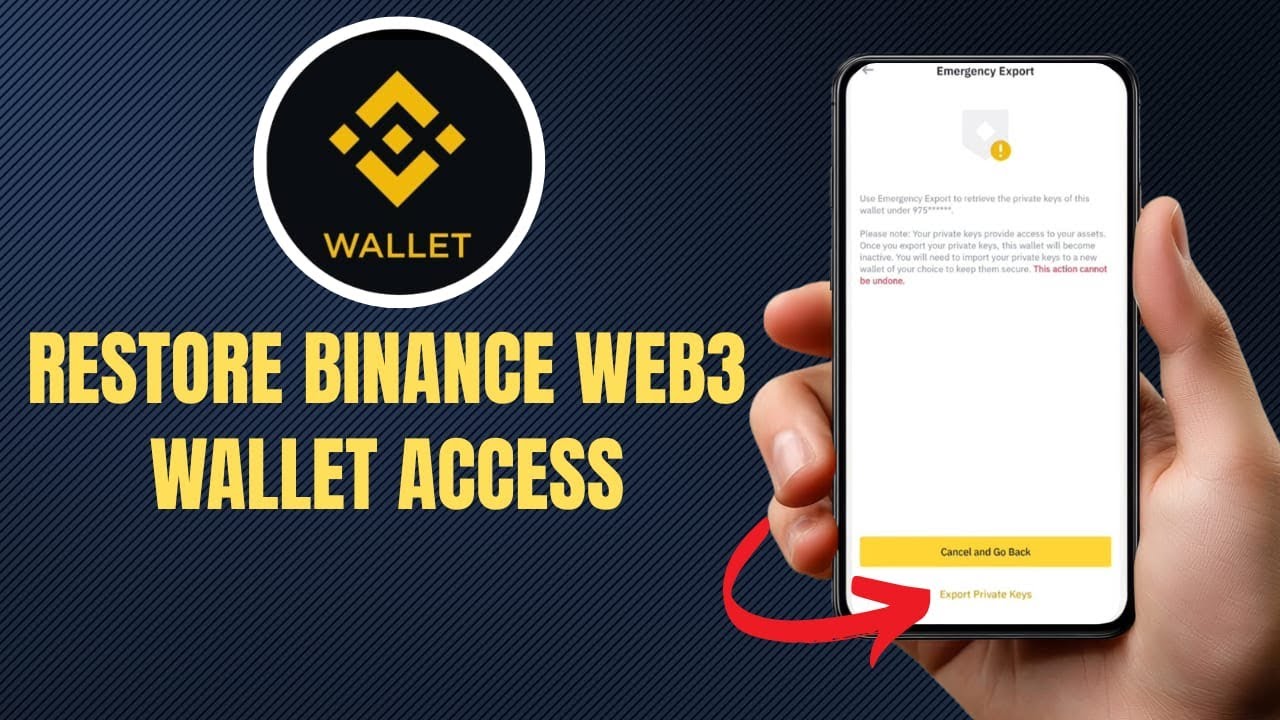 How to Restore Lost Access to Your Binance Web3 Wallet
