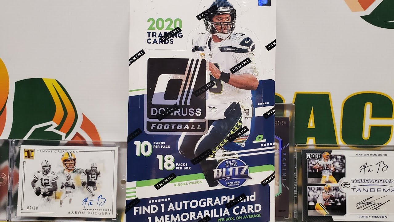 2020 Donruss Football Hobby Box Opening. Nice Box!