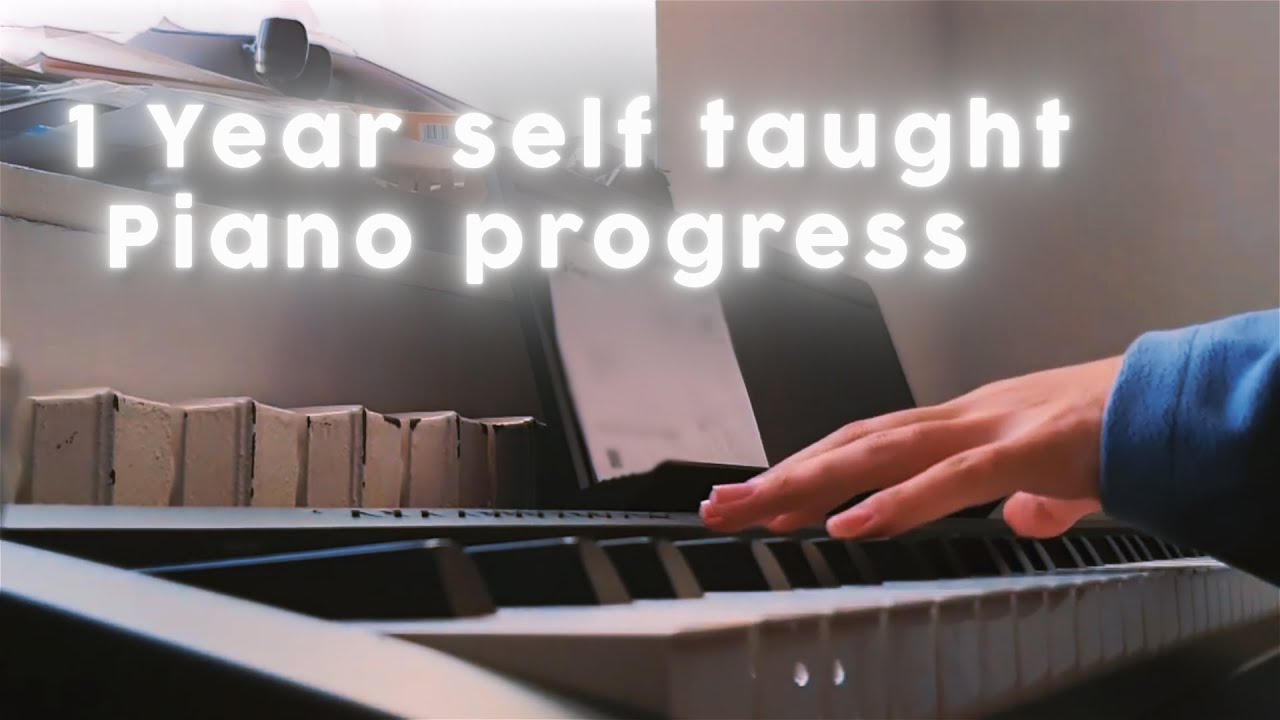 1 Year self taught Piano progress