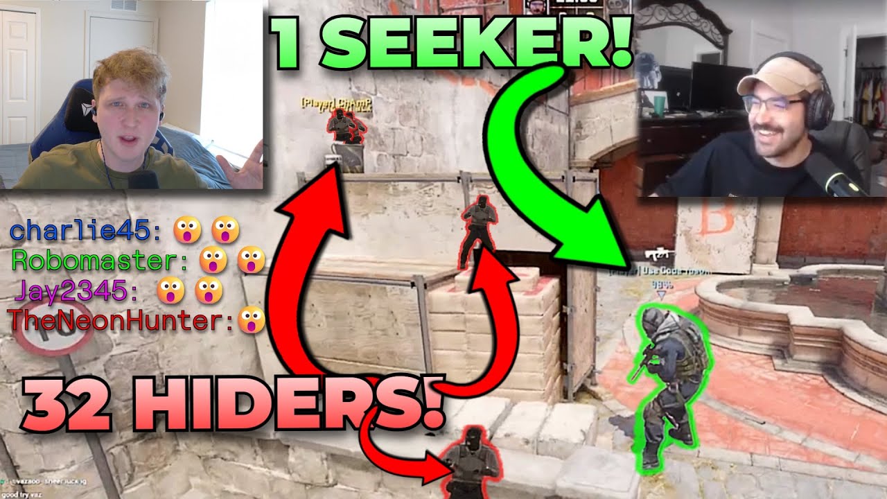 YOSOYKUSH vs. 32 TINY HIDERS (1v32)