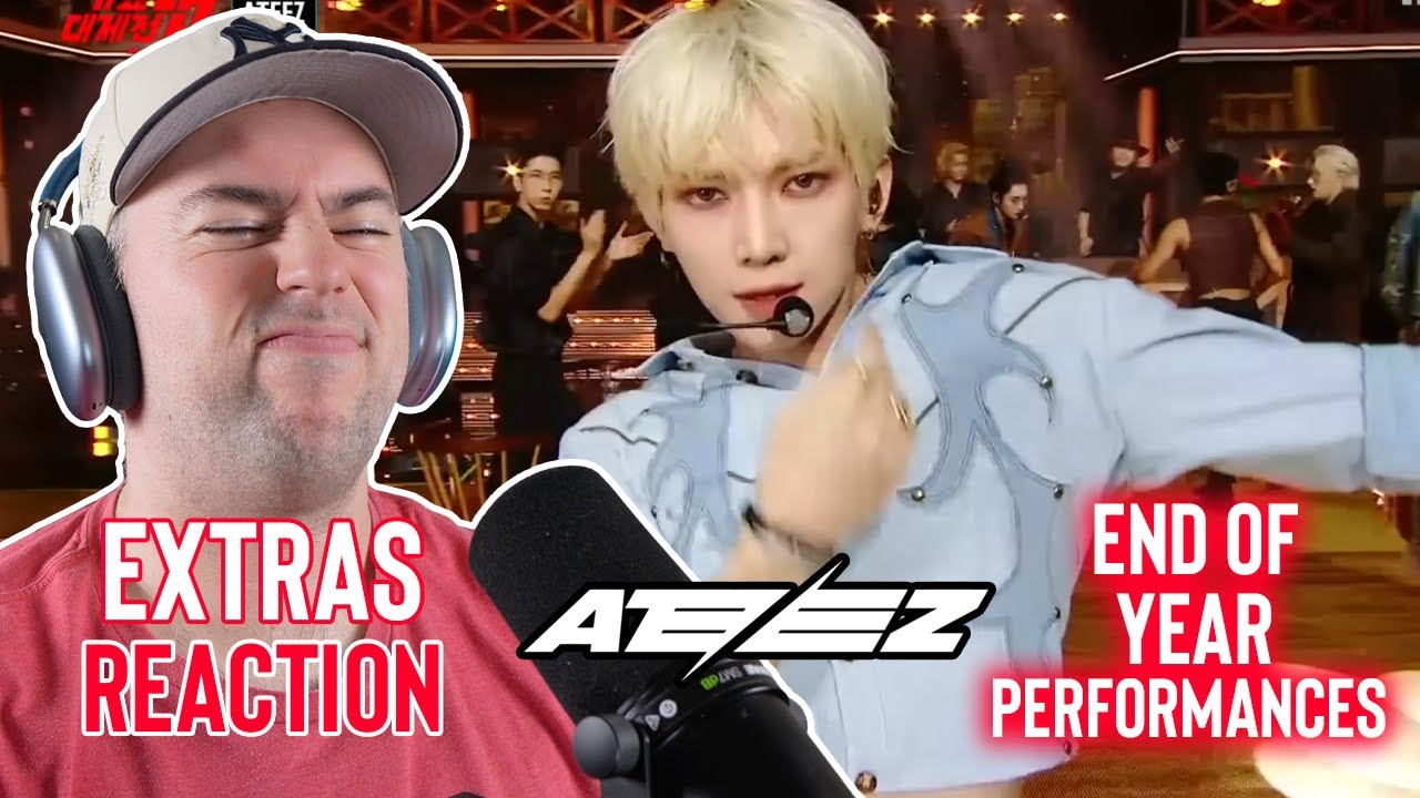 Ateez Reaction - End of Year Performances