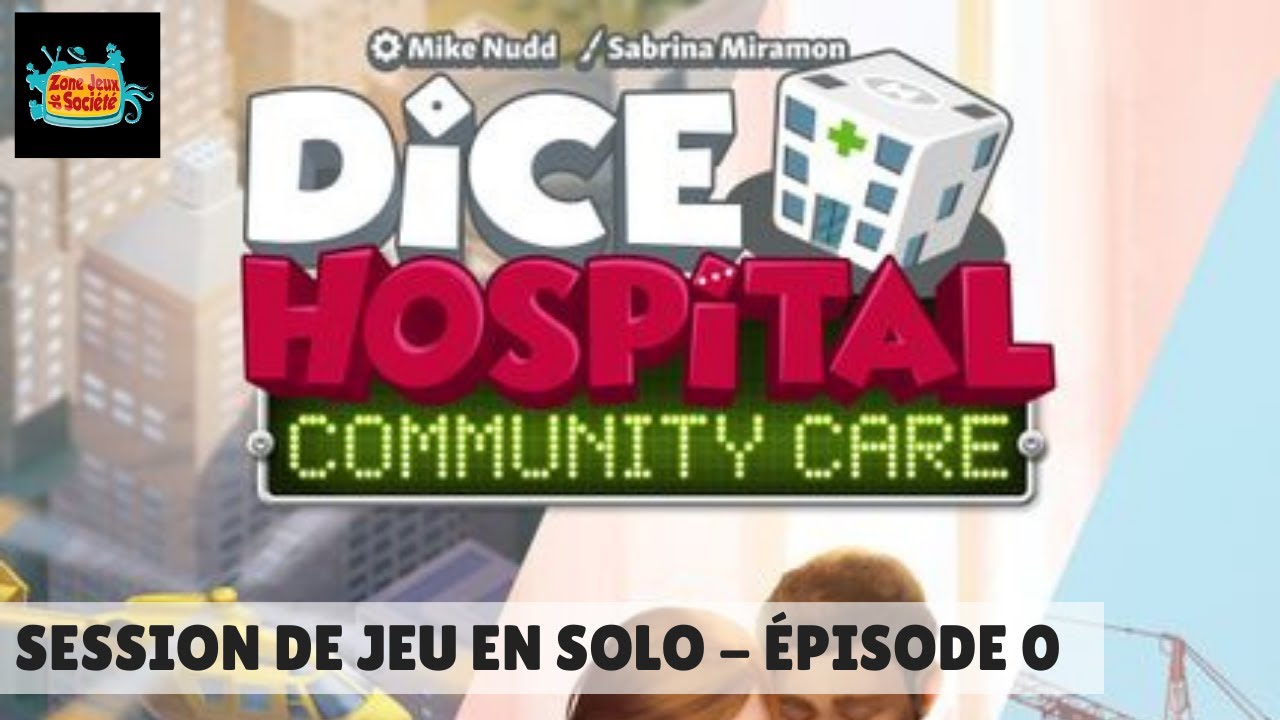 Session de jeu contre Automa de Dice Hospital: Community Care - Épisode 1