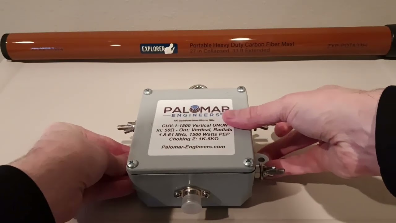 Palomar Engineers CUV-1-1500 and Explorer ZXP-POTA33H