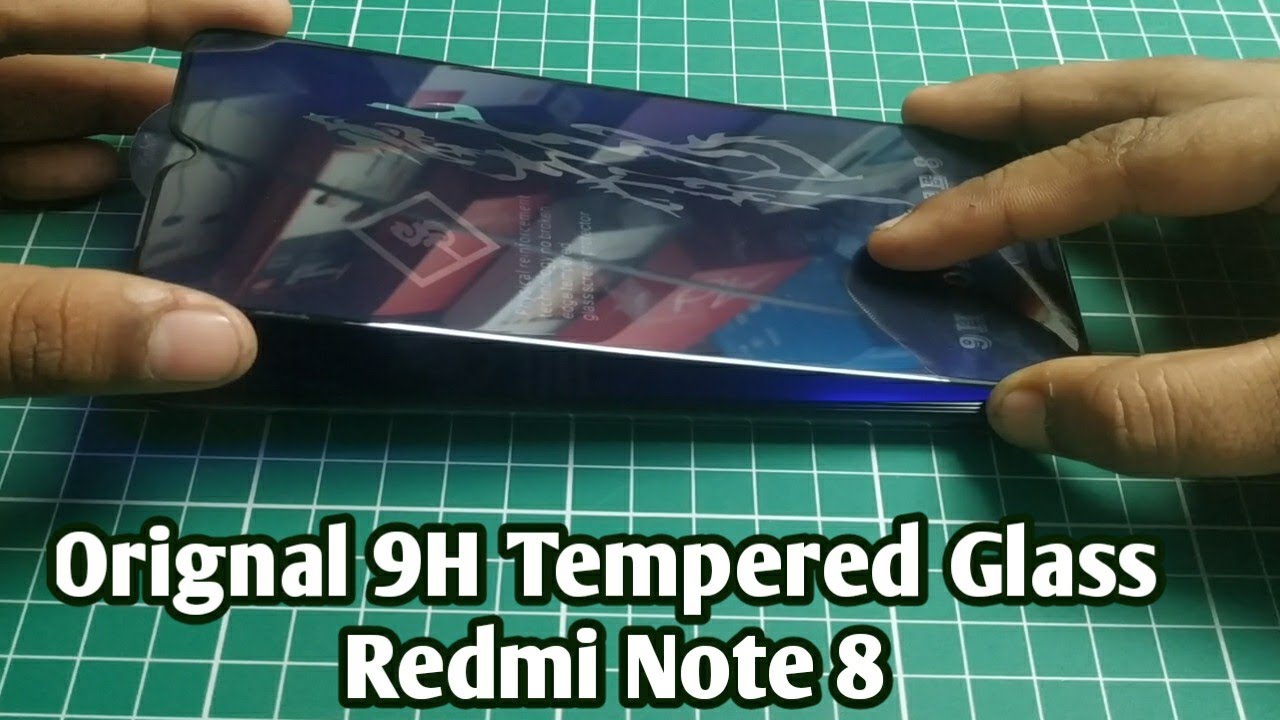 Redmi Note 8 Orignal Tempered Glass, Full Screen Tempered Glass Redmi Note 8