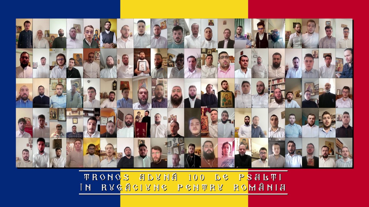 100 pentru Romania! - 100 de psalți &icirc;n rugăciune pentru Rom&acirc;nia (video 4k)