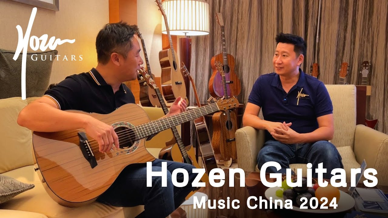 Exclusive Meeting l Hozen Guitar in 2024 Music China