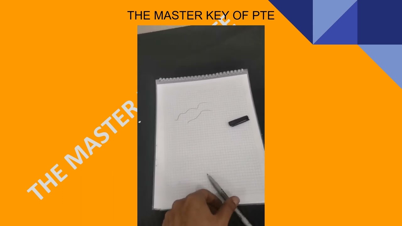 نوع القلم ودفتر الملاحظات في امتحان PTE