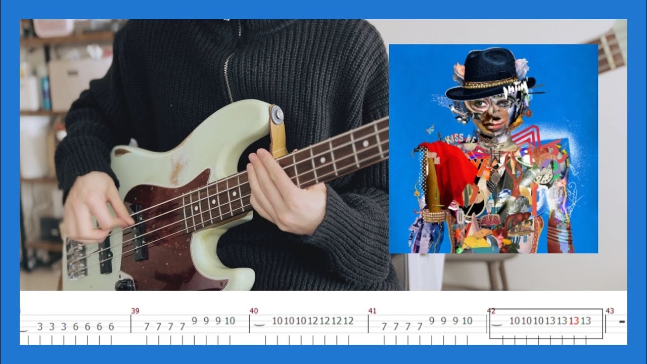 ヨルシカ / Yorushika - DARMA GRAND PRIX  ベース弾いてみた tab