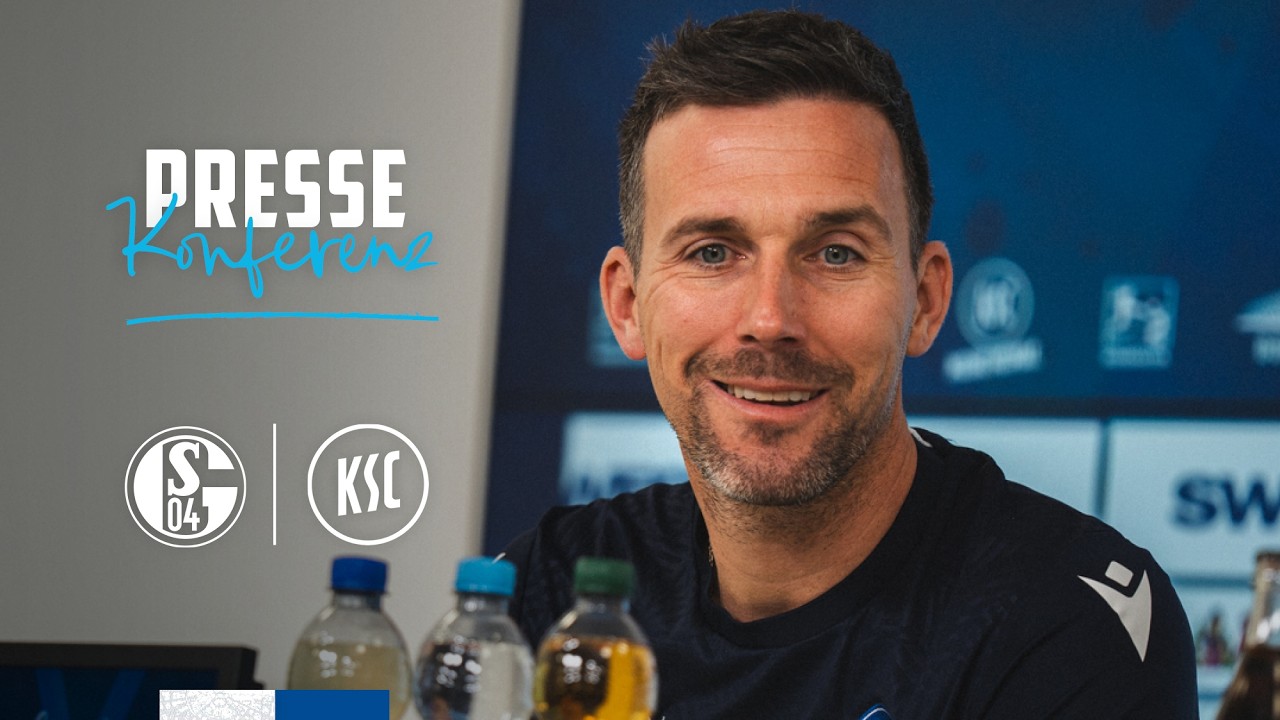 LIVE Pressekonferenz: FC Schalke 04 - KSC
