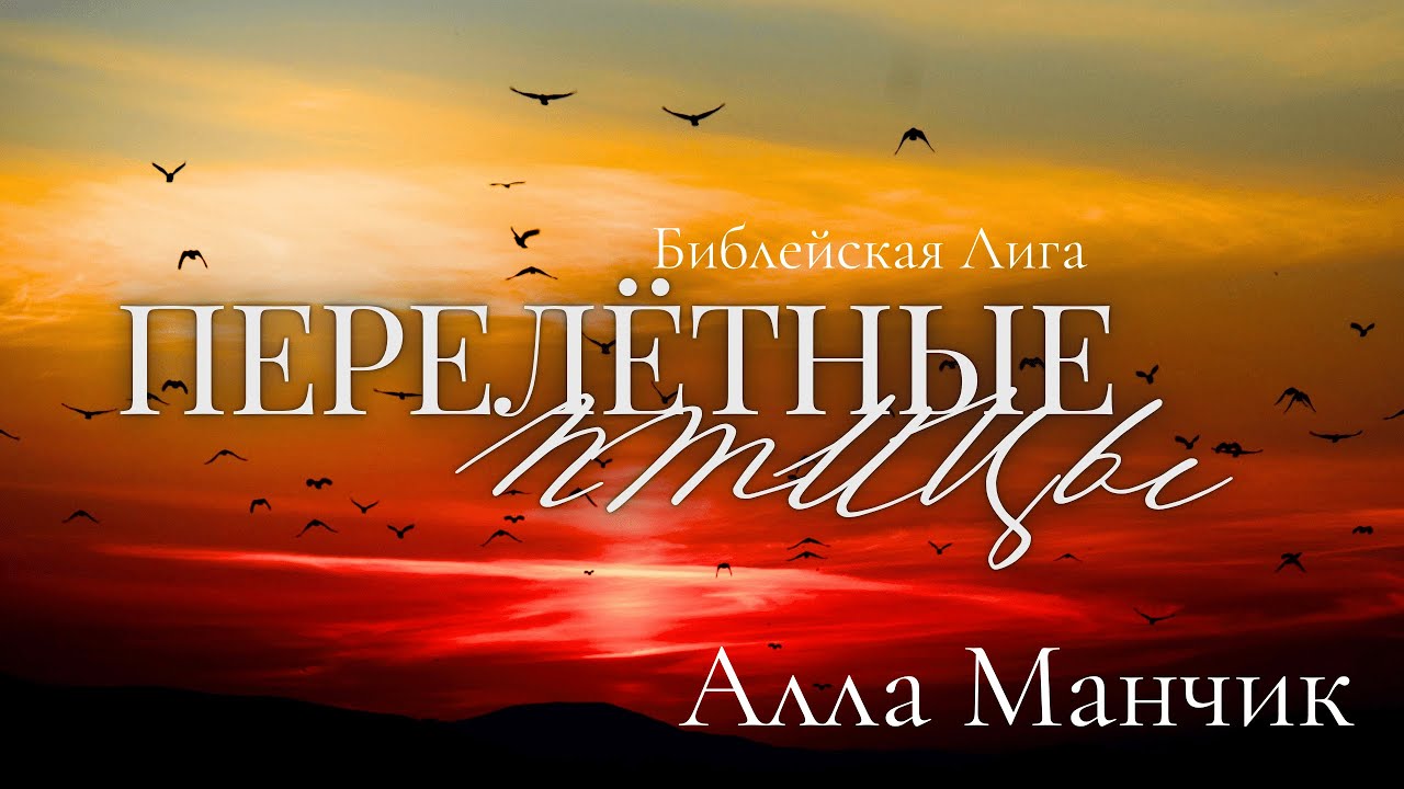 Перелётные птицы - Алла Манчик - Церковь «Библейская лига» г. Сочи