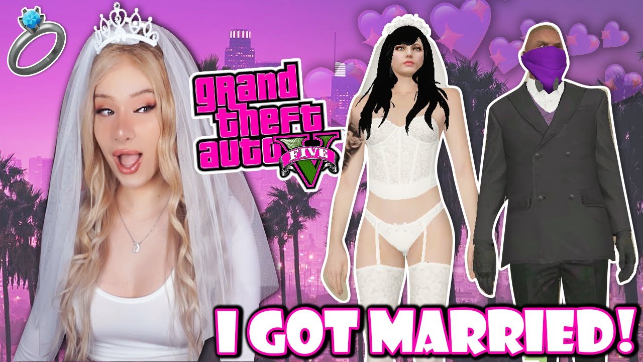 I MARRIED MY BOYFRIEND IN GTA 5 RP!