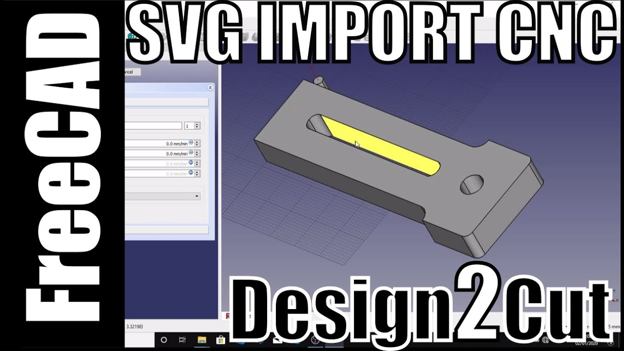 Importing and Tooling SVG's into FreeCAD, Tool Path & solving  issues around pocketing