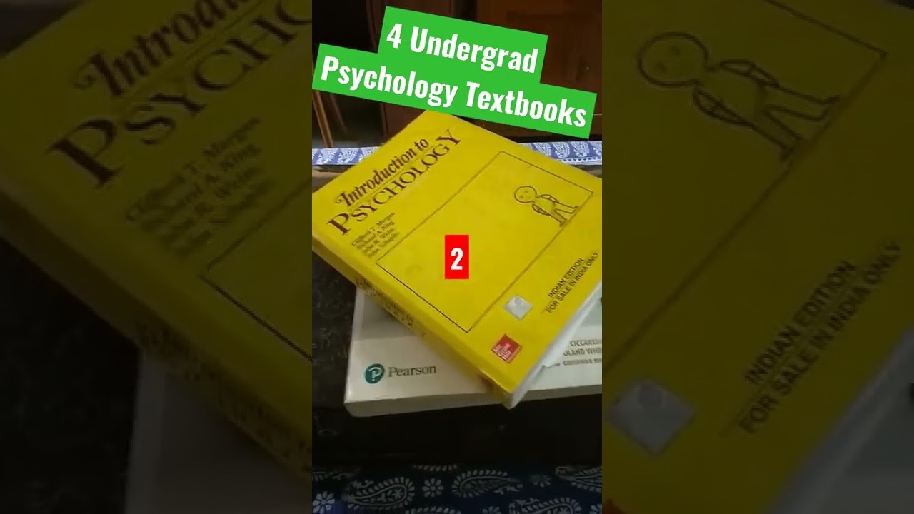 4 Undergrad Psychology Textbooks Part 1 📸🔖📚 #Shorts #PsychologyBooks #Psychology #BScPsychology
