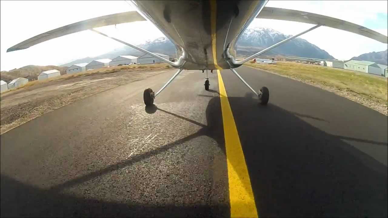 Glastar - Approach and Landing at 42U Morgan County Utah Airport - HD