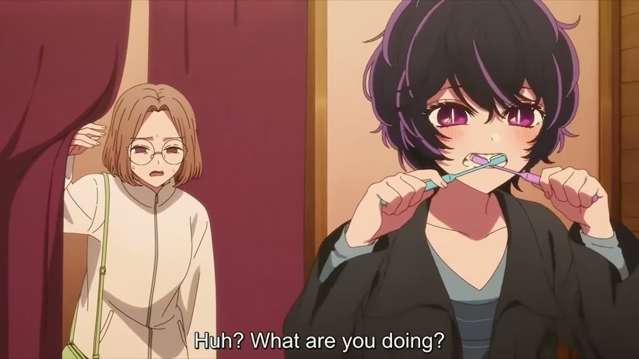 Abiko Sensei Brushes Her Teeth | Oshi no Ko Season 2 推しの子 - Episode 2