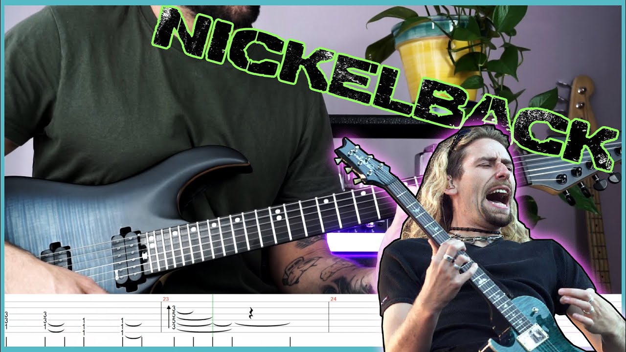 NICKELBACK - How You Remind Me [GUITAR COVER + TAB] 🎸 |LESSON|