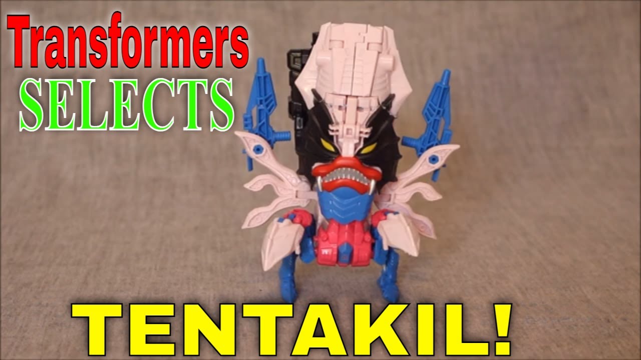 Transformers Generations Selects Tentakil - GotBot true Review NUMBER 819