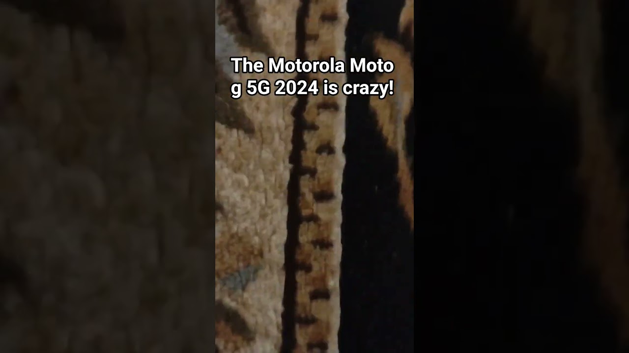 The Motorola Moto g 5G 2024 is crazy 💀