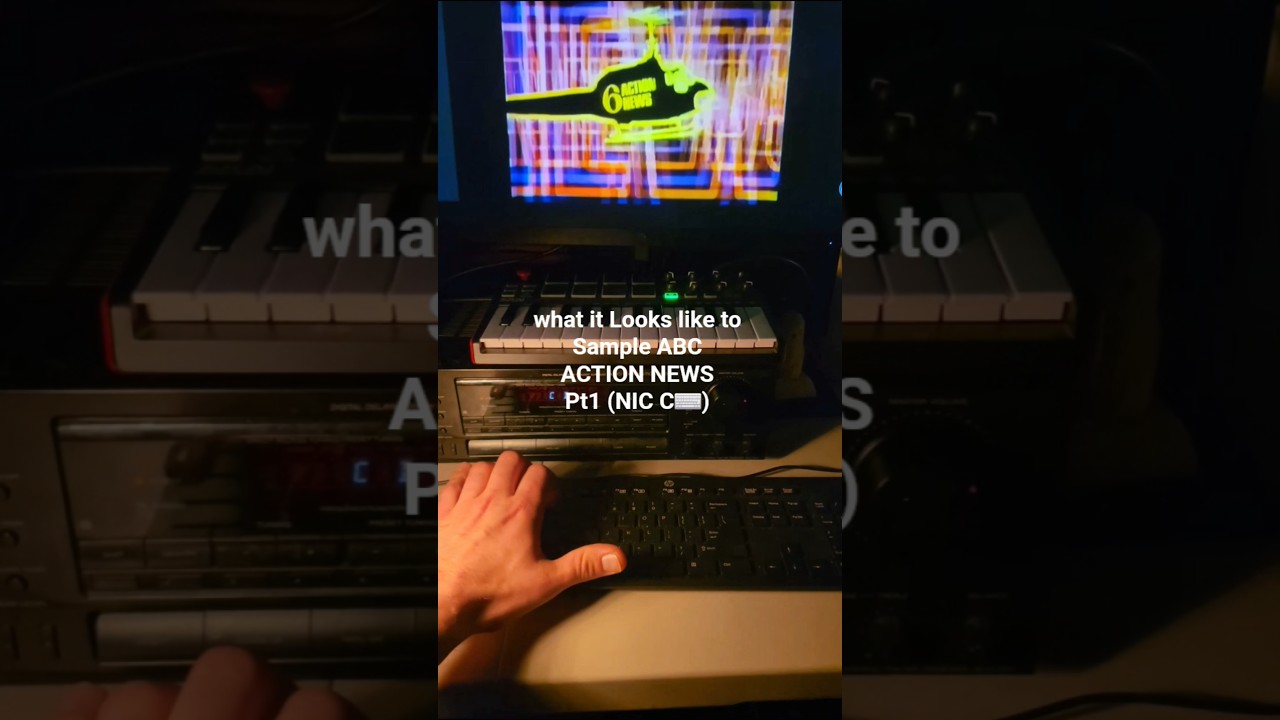 what it Looks like to Sample ABC ACTION NEWS Pt1 (NIC C⌨️) #beats #flip #action #philly #pa #nj