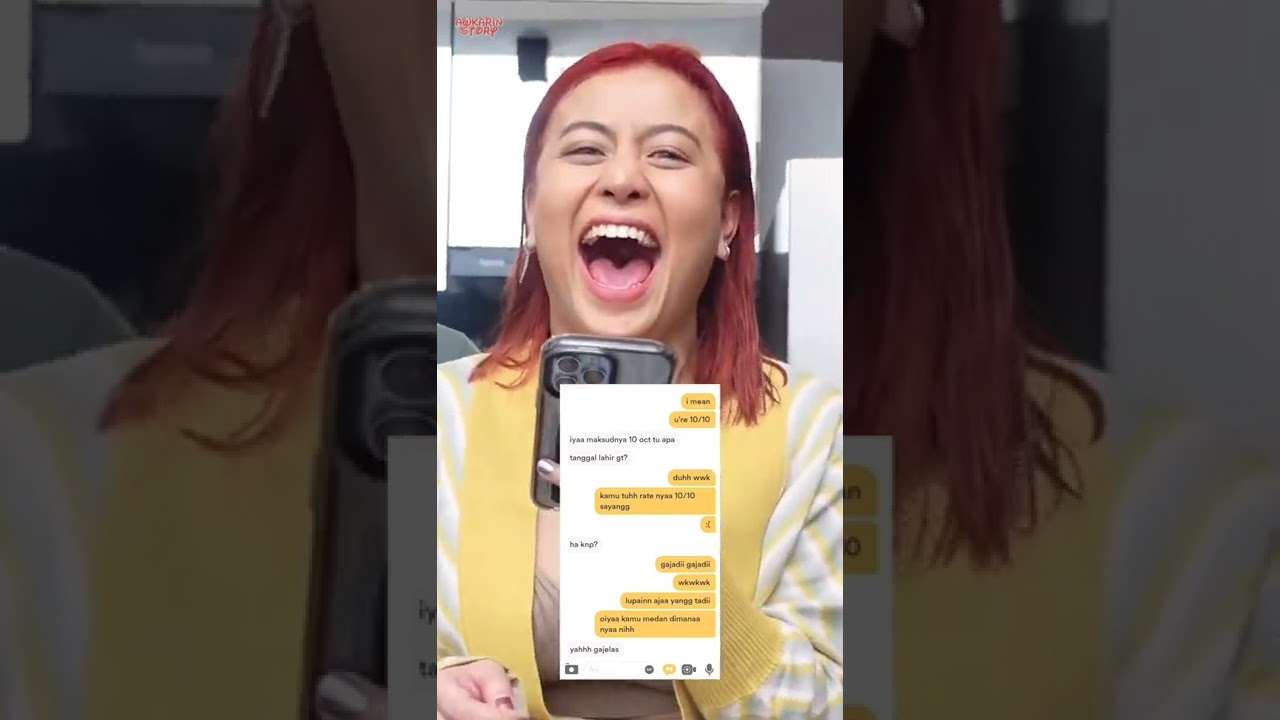 Funny Bumble Chat Reaction || Awkarin Story