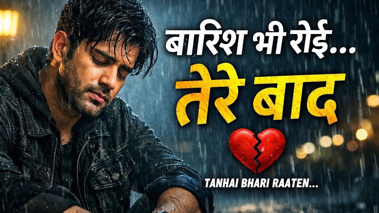 बारिश भी रोई तेरे बाद 💔 | दर्द भरा इमोशनल ब्रेकअप सॉन्ग 2026 | Rain Sad Song