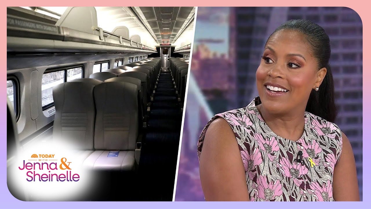 Sheinelle Jones Fell Asleep &mdash; and Got Stuck &mdash;on Amtrak Train
