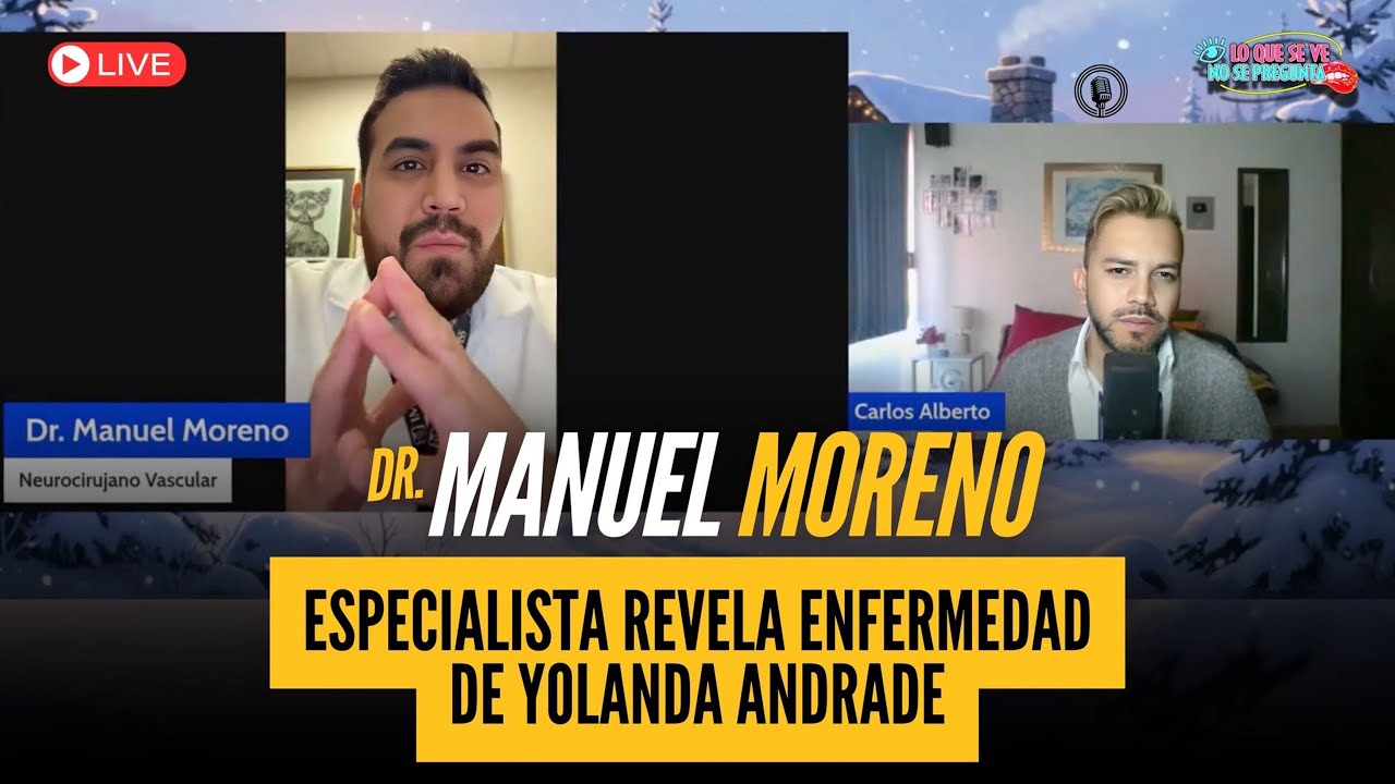 NEURÓLOGO HABLA SOBRE EL DELICADO ESTADO DE SALUD DE YOLANDA ANDRADE Y EFIGENIA RAMOS