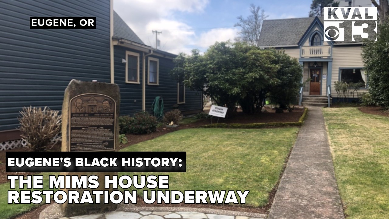 Historic Black Mims House Restoration Underway