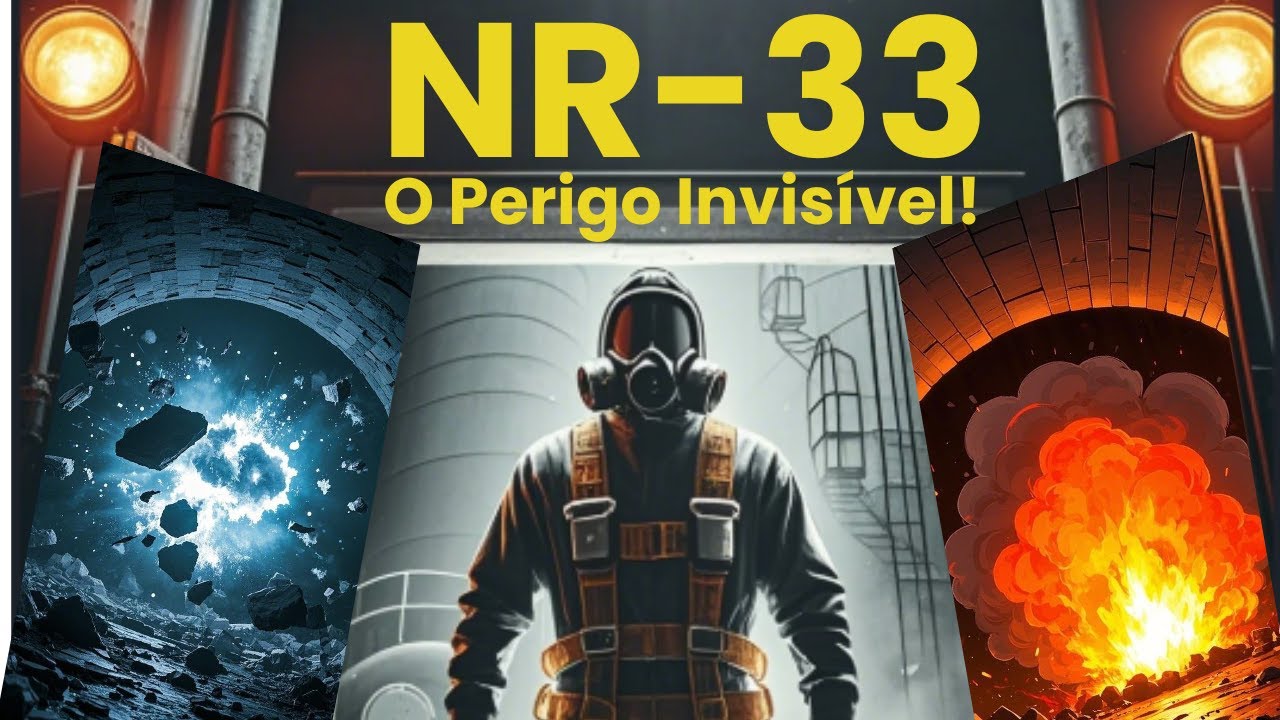 NR 33: O Perigo Invisível dos Espaços Confinados! Você Está Seguro?