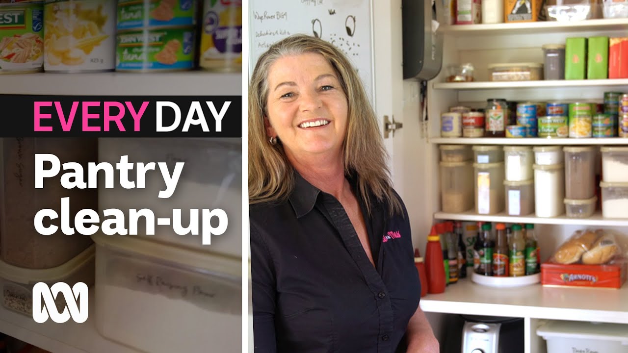 How to declutter and clean-up your pantry with organising pro Robyn Amott | Everyday | ABC Australia