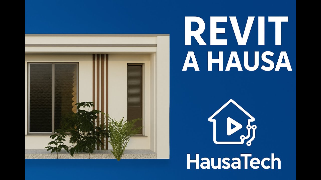 Yadda ake fara ginin gida a Revit | Hausa Tutorial