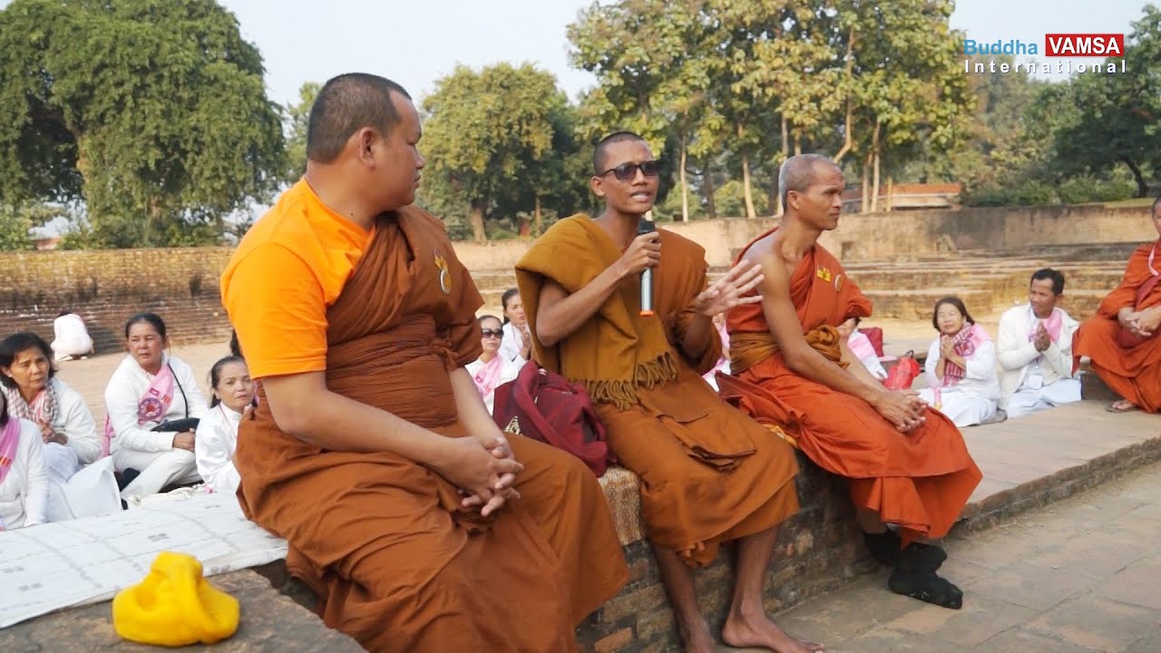 ភិក្ខុ វនវាសី ចន្ទមុនី សម្តែងព្រះធម៌នៅធម្មាសនៈ វត្តជេតពន ក្រុងសាវត្ថី ប្រទេសឥណ្ឌា Dec 2018 #VAMSA