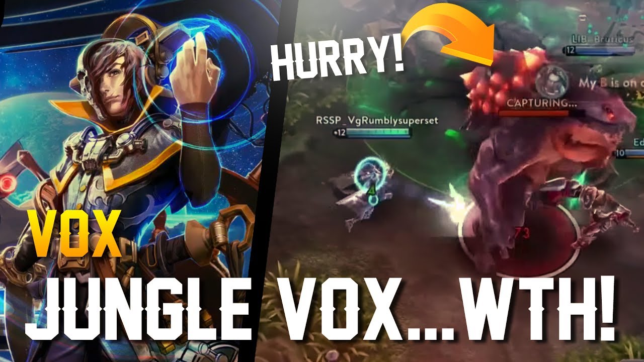 Vainglory - Road to Vainglorious [Gold]: JUNGLE VOX...WTH!? Vox |WP| Jungle Gameplay