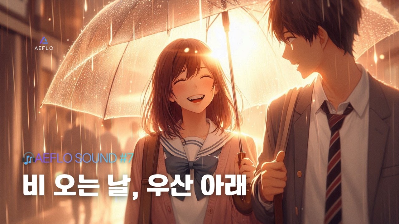 비 오는 날, 우산 아래(Band Pop) | 그날 우리는 웃고 있었다 | AEFLO