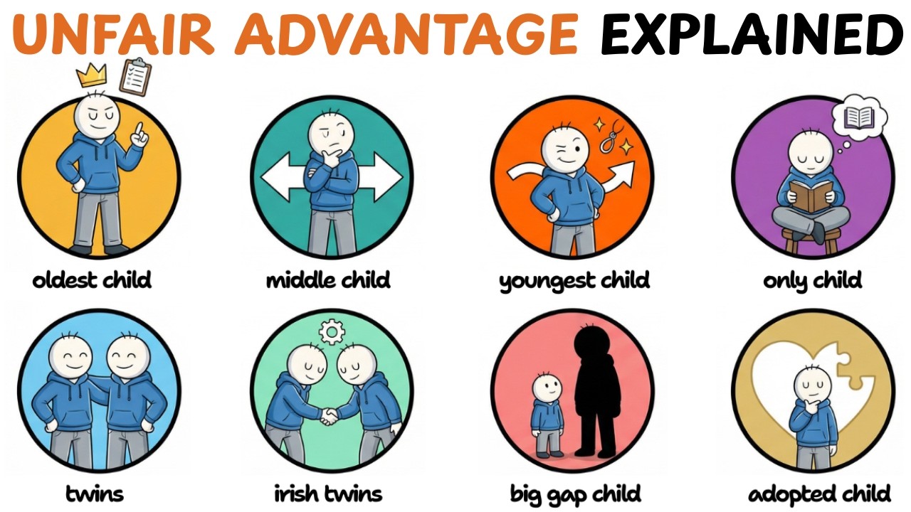 How Your Birth Order Shapes Your Personality (Psychology Explained)