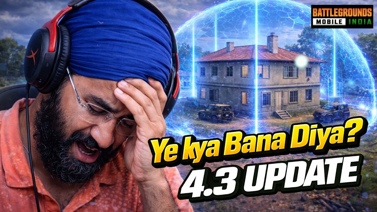 BGMI LIVE : 4.3 UPDATE❌KALESH ✅ | NEW UPDATE w PUBG