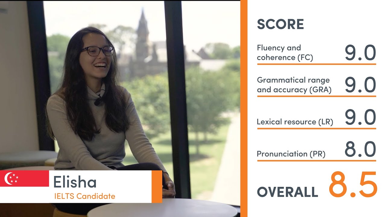 IELTS Speaking - Band 8.5 - with expert feedback (Elisha from Singapore 🇸🇬)