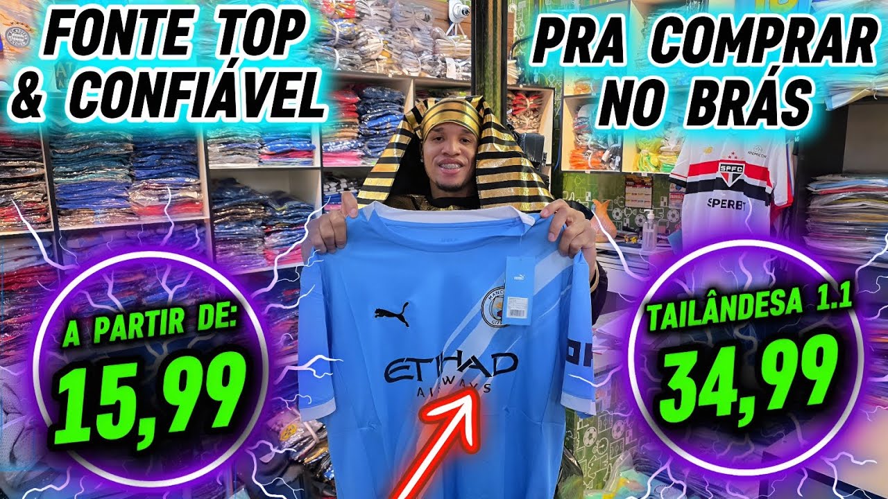 MELHOR LOJA PRA COMPRAR CAMISA DE TIME TAILANDESA 1.1 NO BRÁS | PREÇOS ÓTIMOS PARA REVENDEDORES  🔥