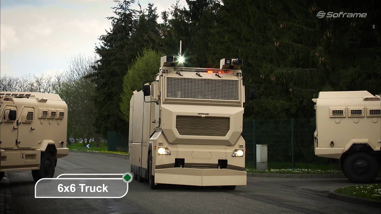 VID12000S SOFRAME - Anti-riot vehicle