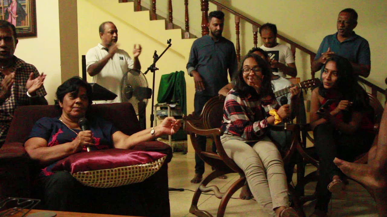 Aunt Anu on action along with young sisters :)